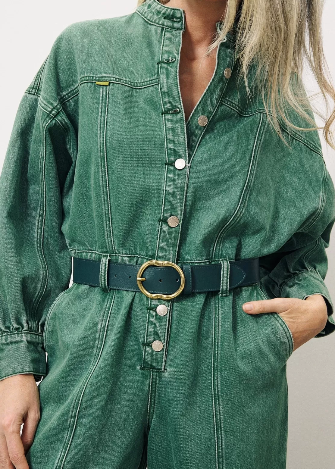 FRNCH Accessories^MACY Belt Green