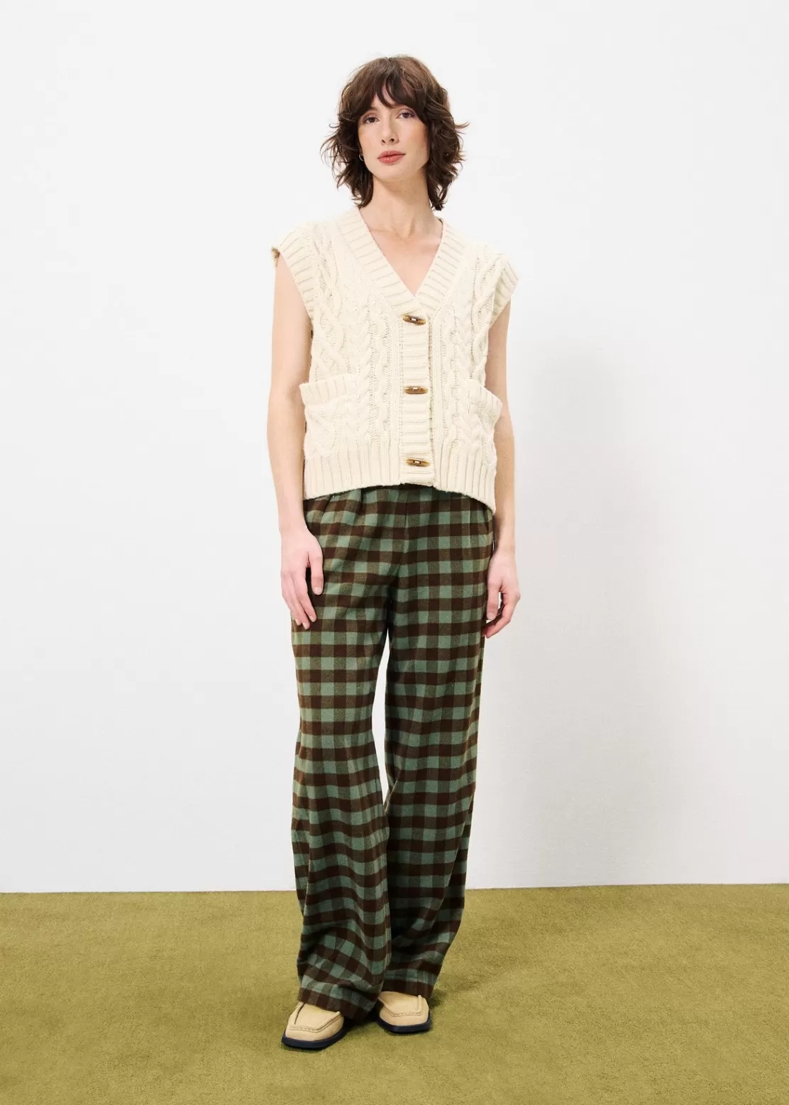 FRNCH Sweaters & Cardigans^MEDEA Cardigan Beige