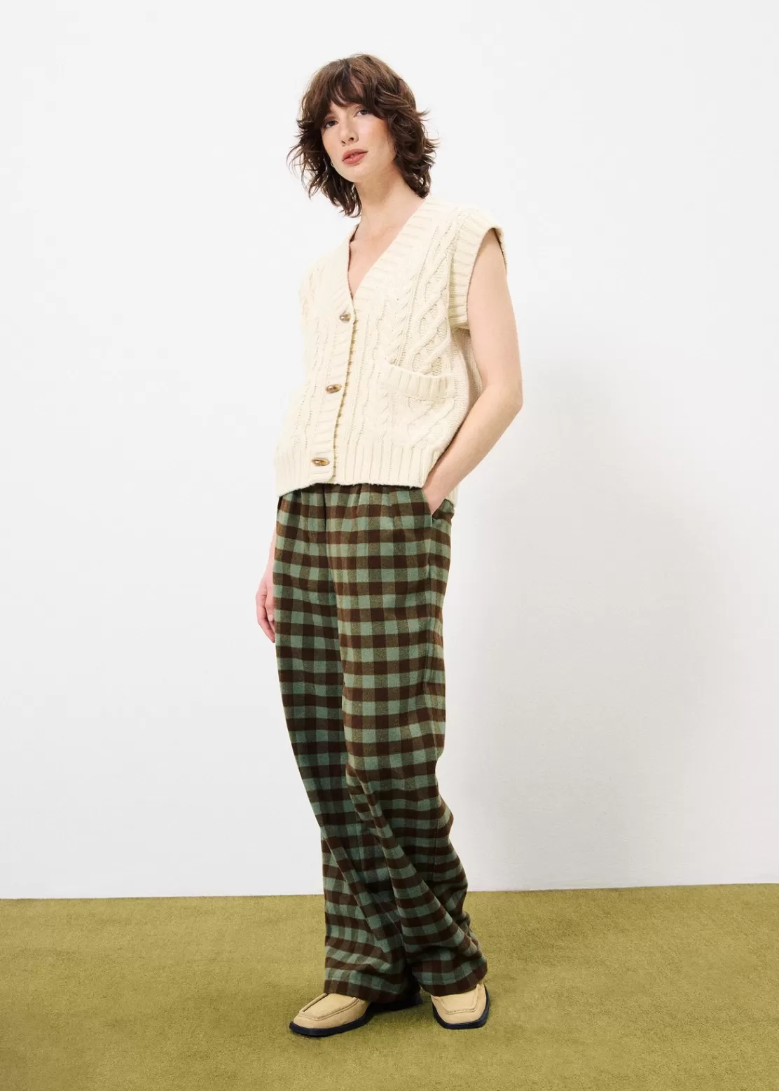 FRNCH Sweaters & Cardigans^MEDEA Cardigan Beige