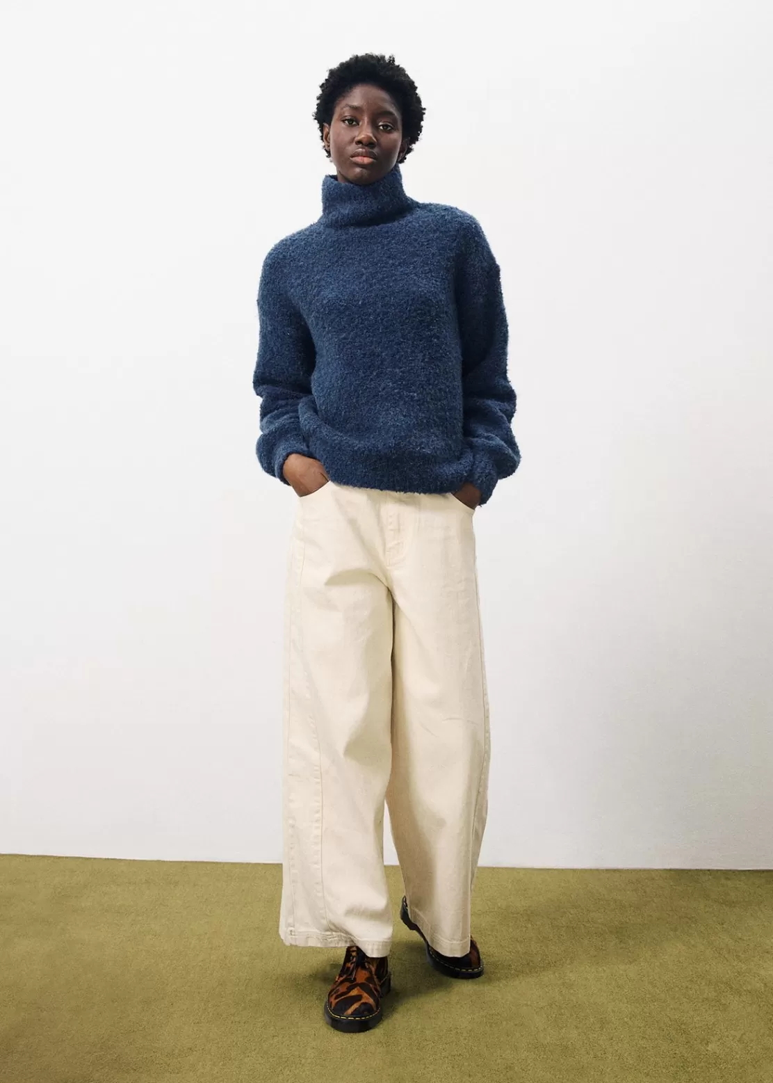 FRNCH Sweaters & Cardigans^NADINE T-shirt Blue