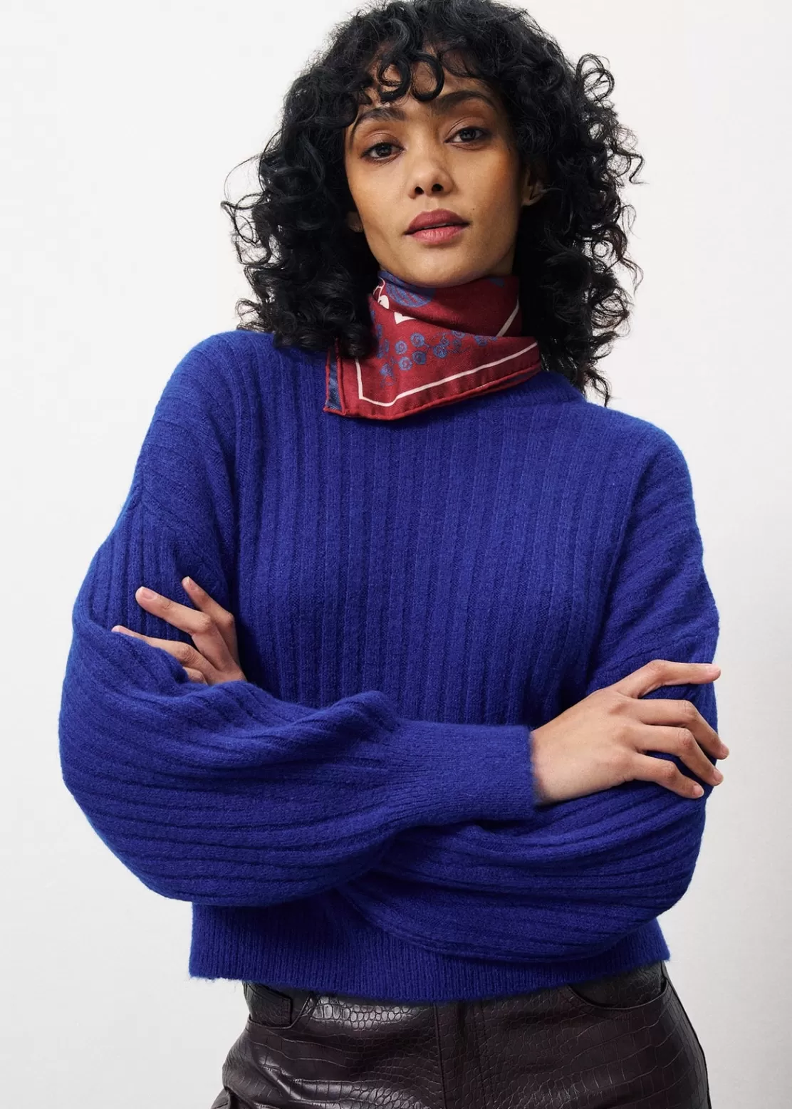 FRNCH Sweaters & Cardigans^NAICHA Sweater Blue