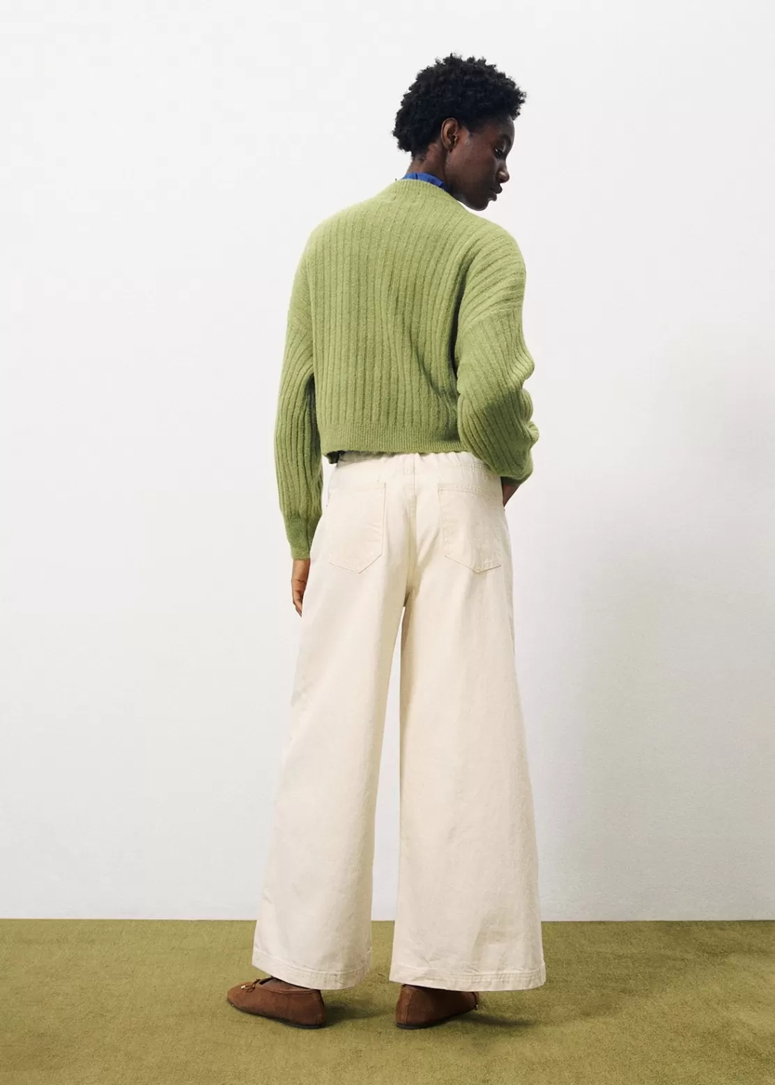 FRNCH Sweaters & Cardigans^NAICHA Sweater Green