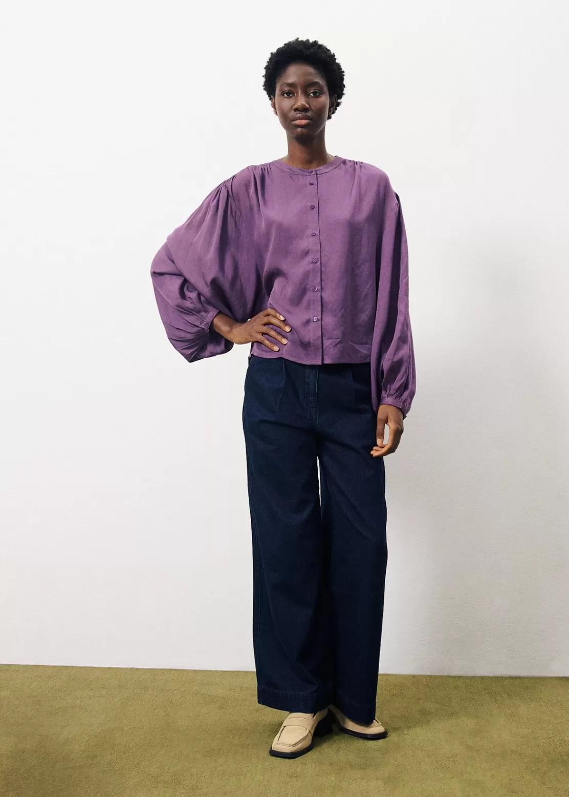 FRNCH Shirts & Tops^NEOLA Shirt Purple
