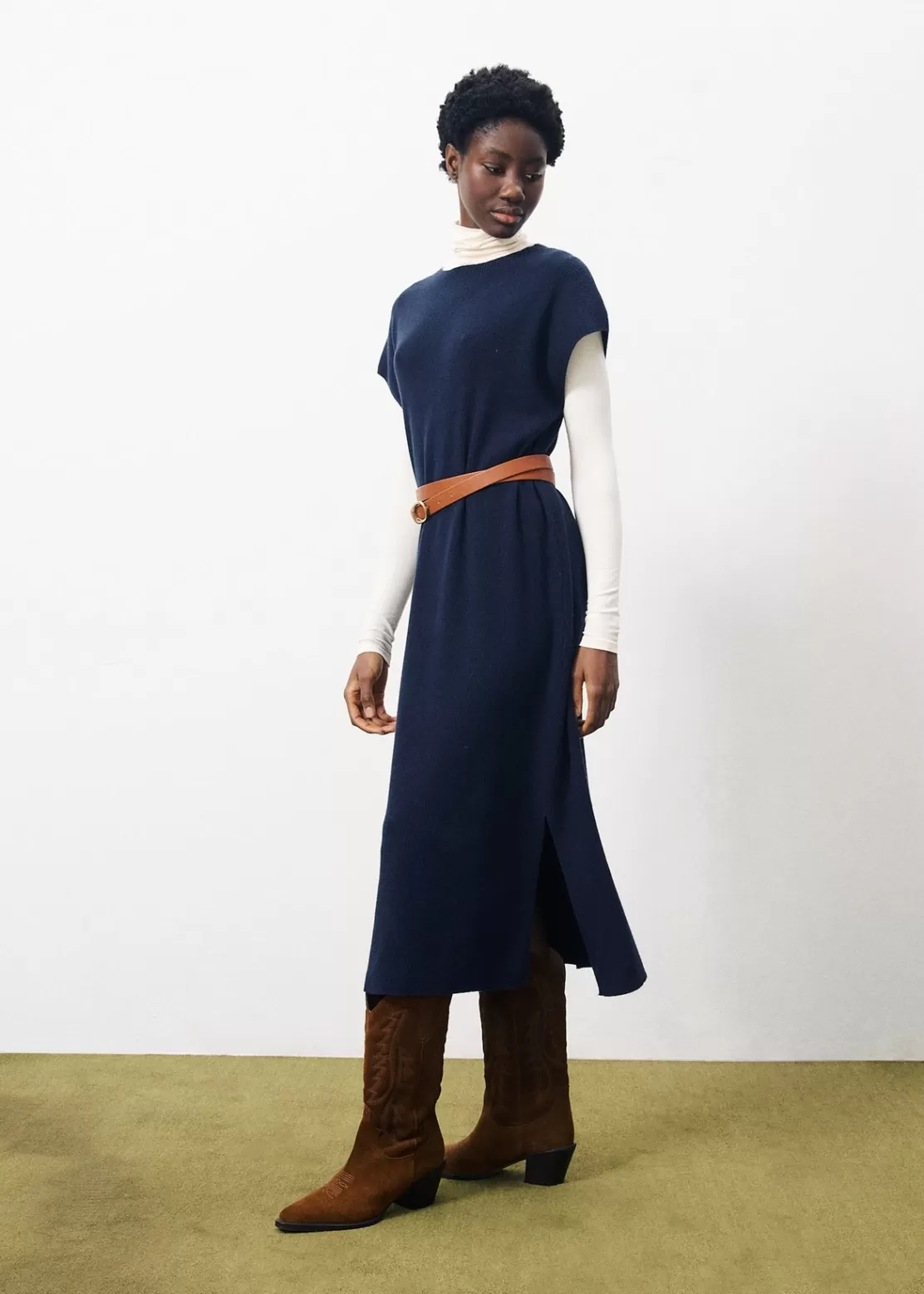 FRNCH Dresses^NORANE Dress Blue