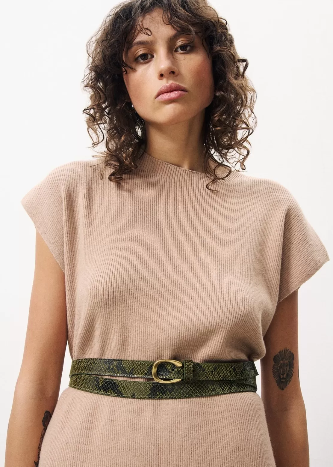 FRNCH Dresses^NORANE Dress Brown