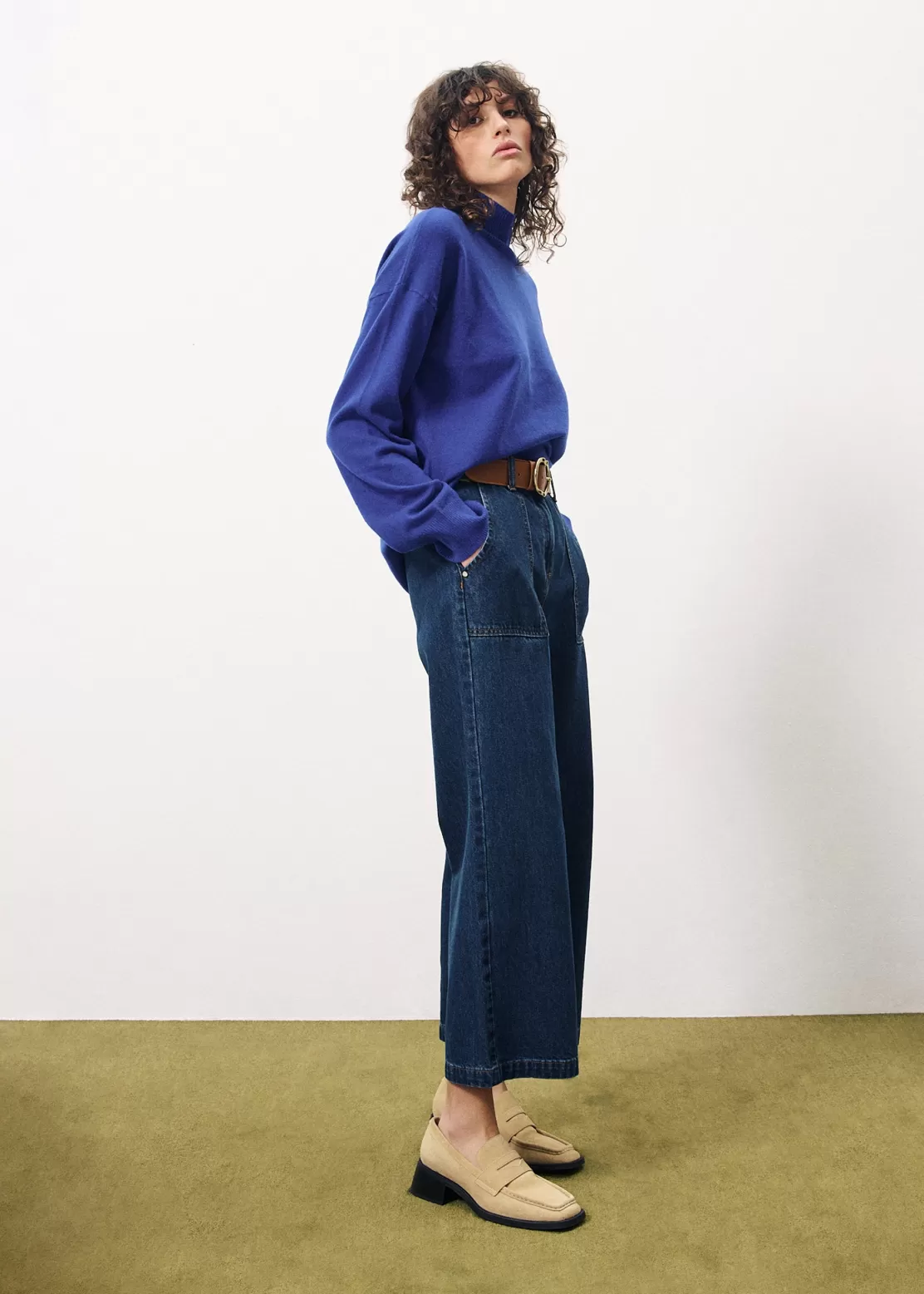 FRNCH Sweaters & Cardigans^NOURE Sweater Blue