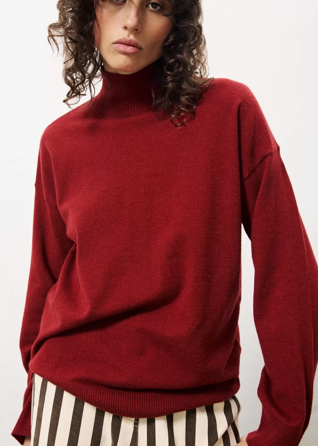 FRNCH Sweaters & Cardigans^NOURE Sweater Red