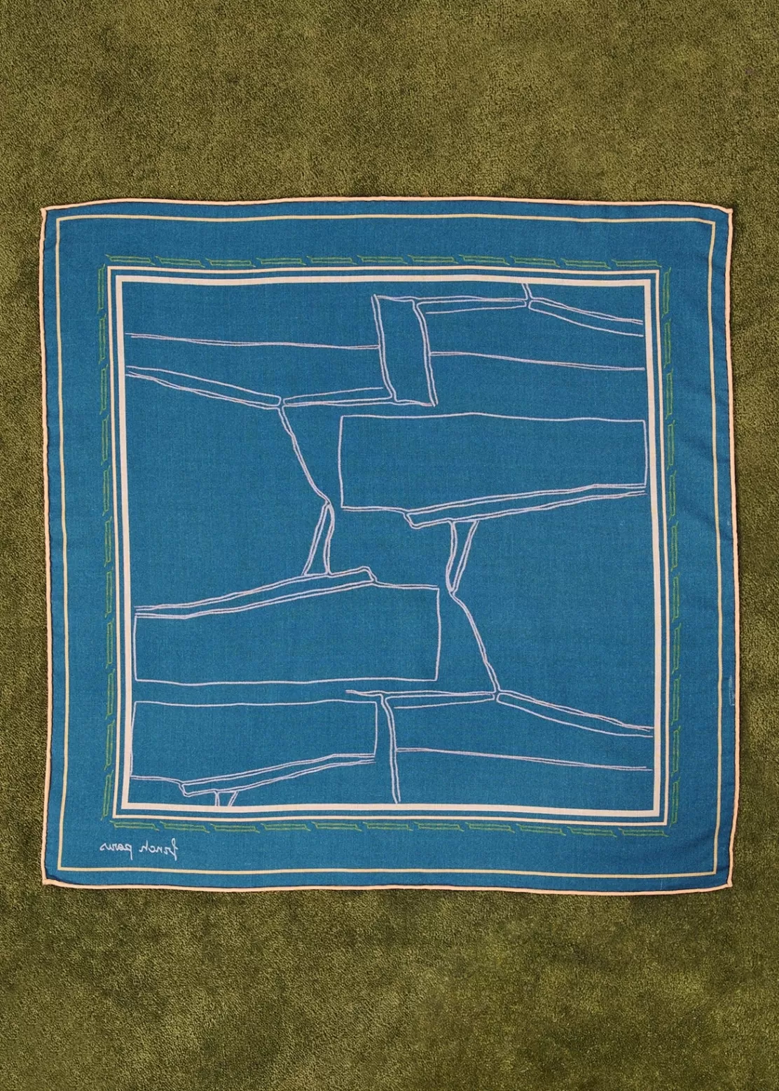 FRNCH Accessories^OCEANA Scarf Blue