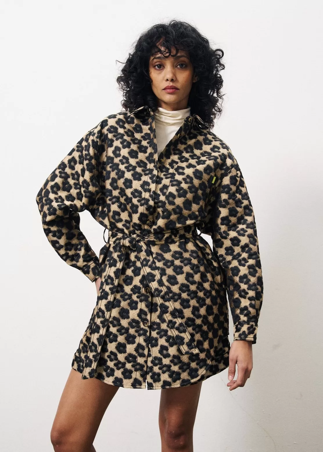 FRNCH Coats & Jackets^PANDORE Overshirt Brown