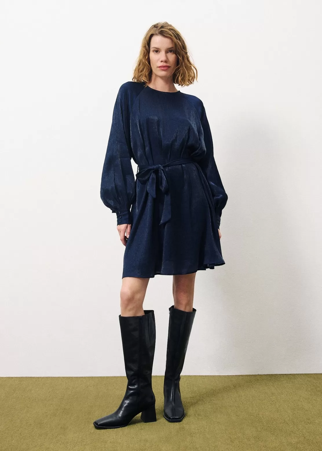 FRNCH Dresses^PARIME Dress Blue