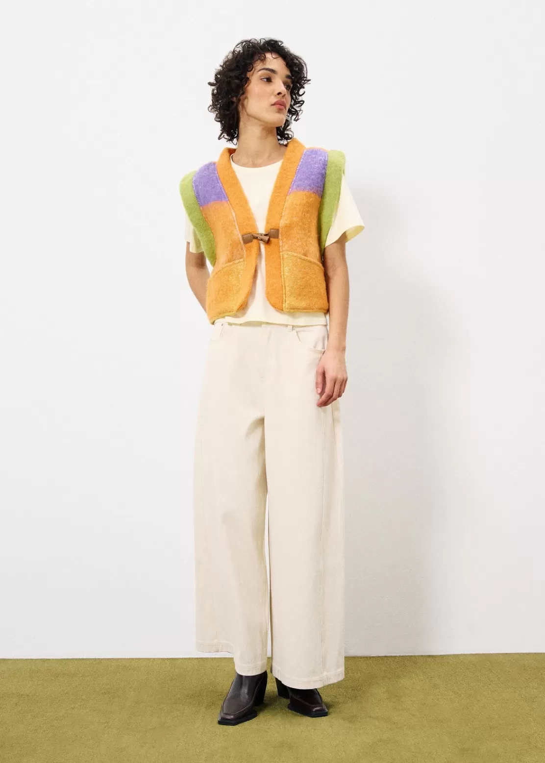 FRNCH Sweaters & Cardigans^PAULINA Cardigan Multicoloured