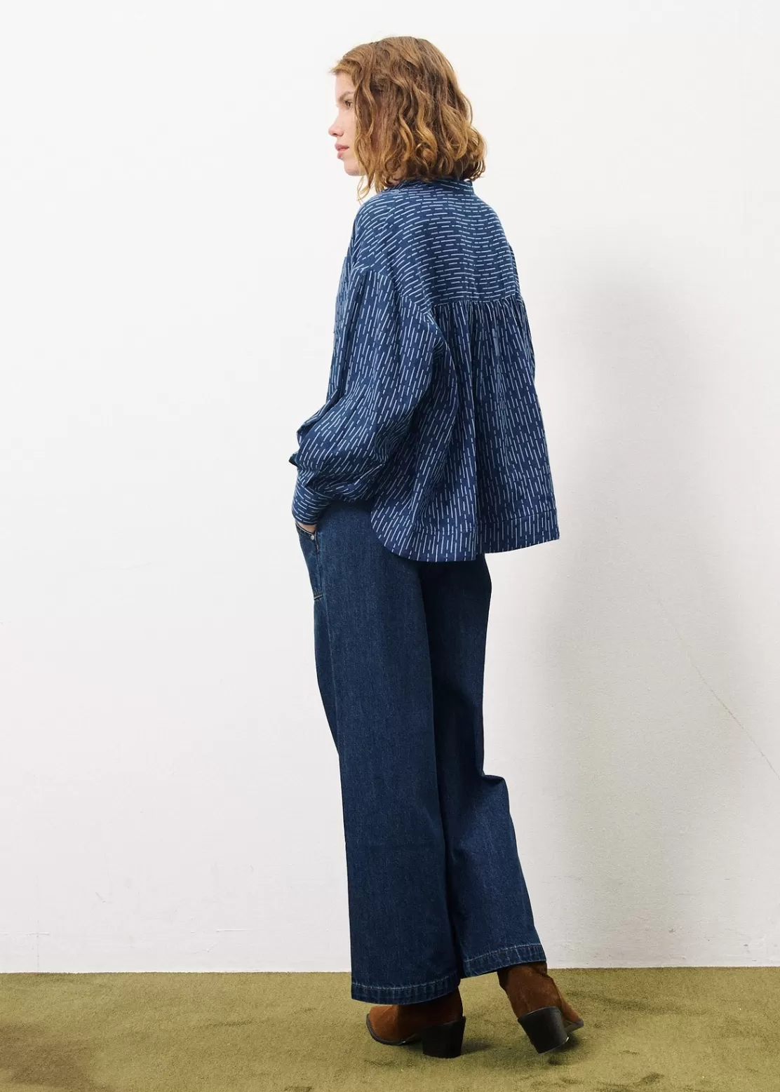 FRNCH Shirts & Tops^PEG Shirt Blue