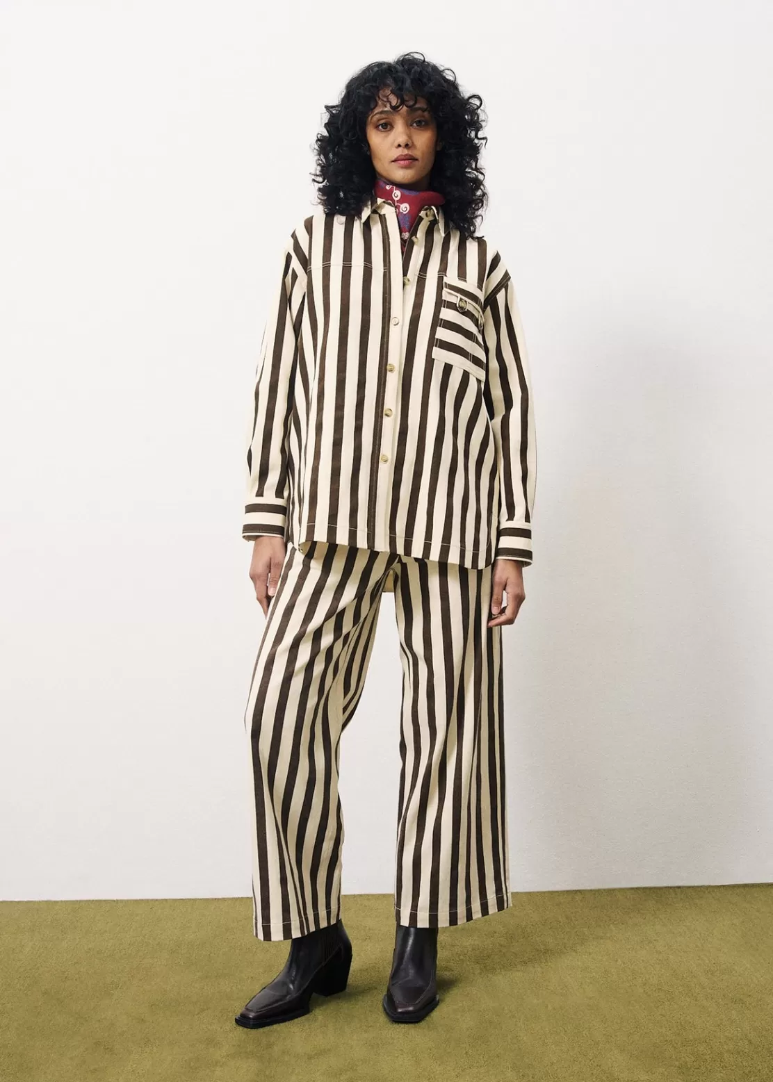 FRNCH Pants & Shorts^PELLY Pants Brown