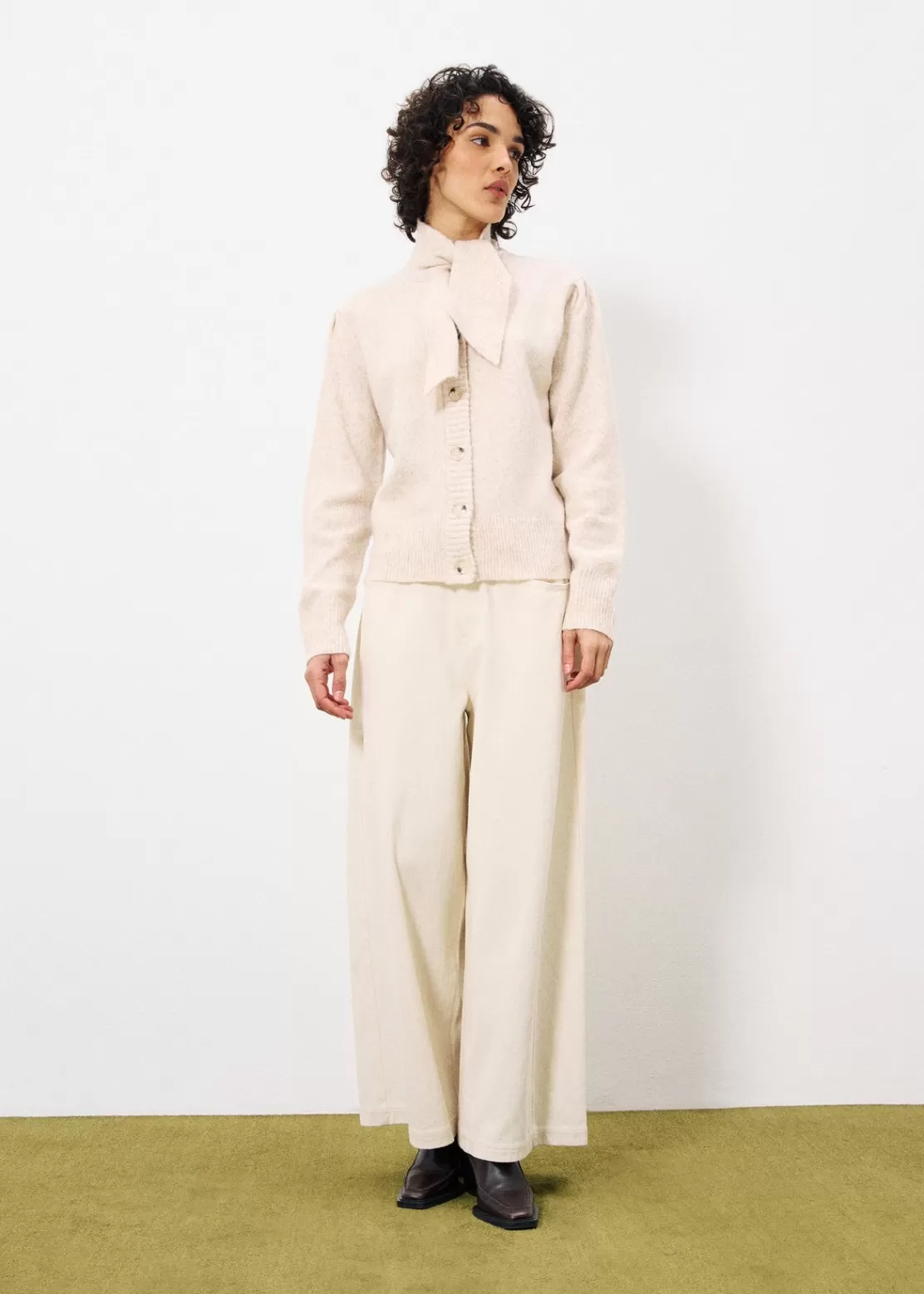 FRNCH Sweaters & Cardigans^PERLINE Cardigan Beige