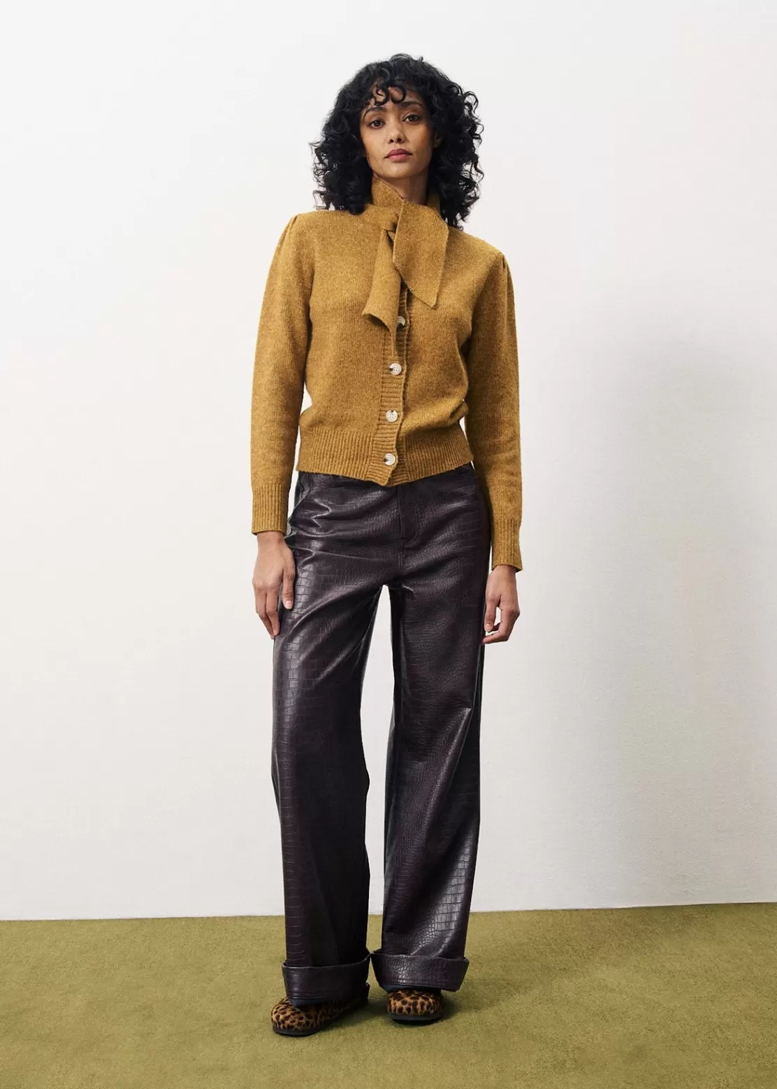 FRNCH Sweaters & Cardigans^PERLINE Sweater Brown
