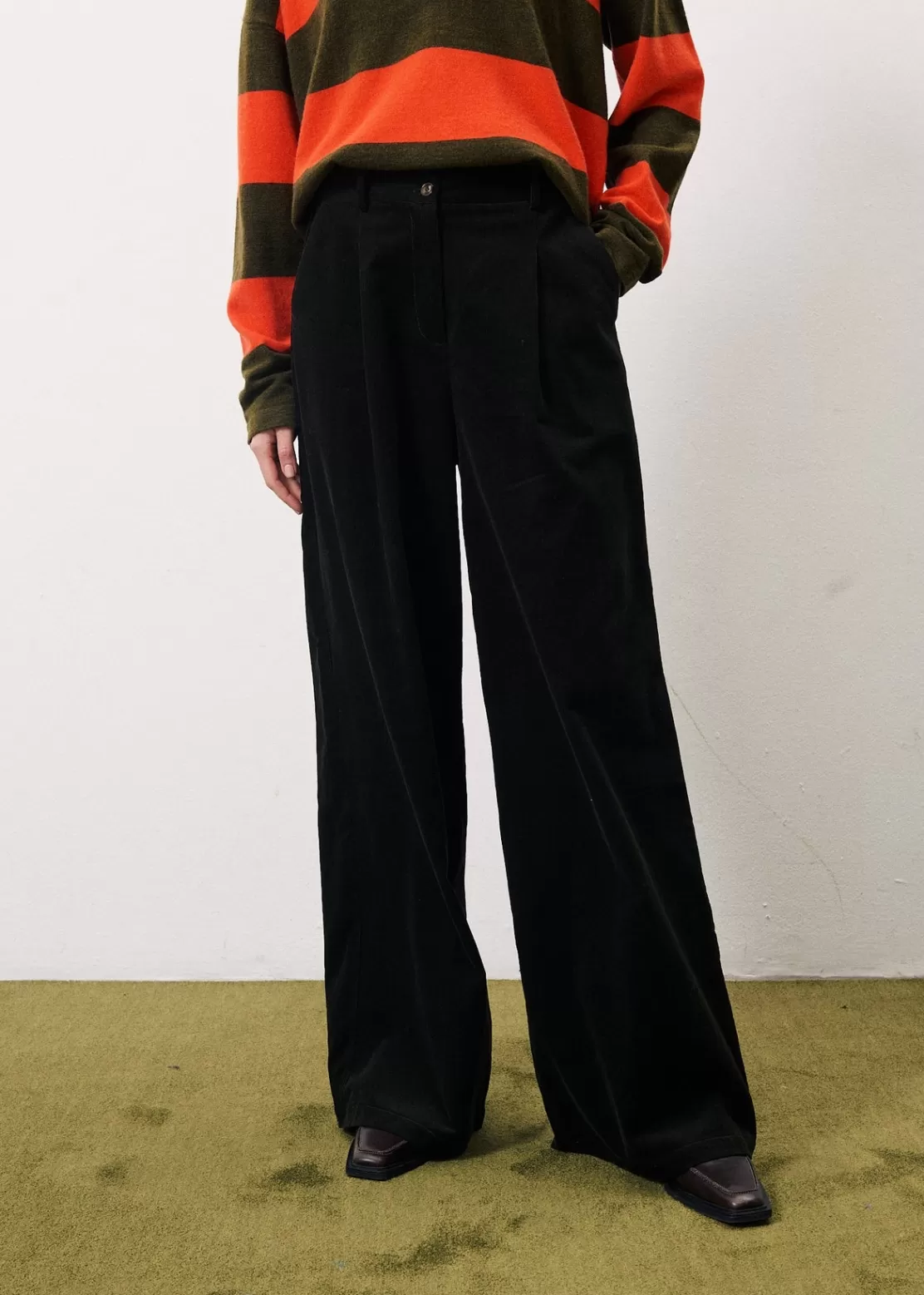 FRNCH Pants & Shorts^PHILO Pants Green