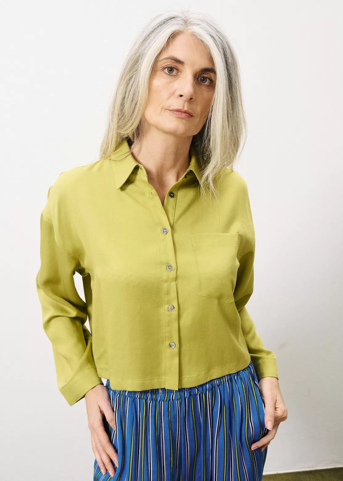 FRNCH Shirts & Tops^POLLY Shirt Green
