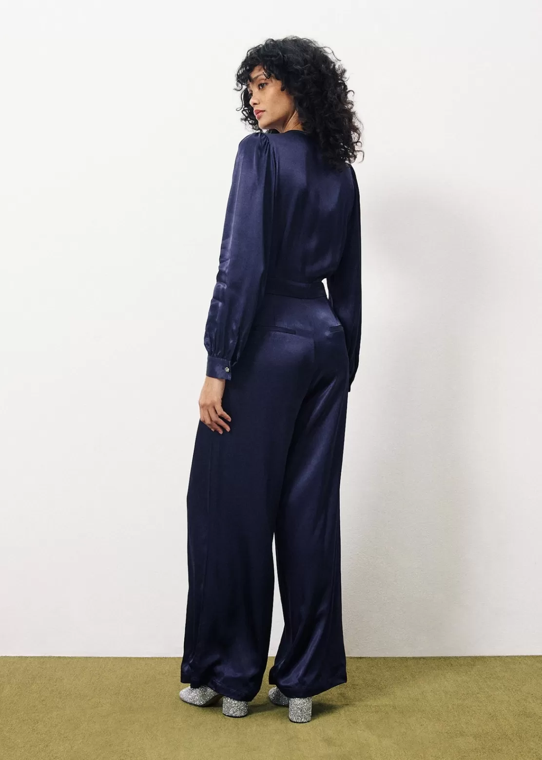 FRNCH Jumpsuits & Overalls^RACHELLE Jumpsuit Blue