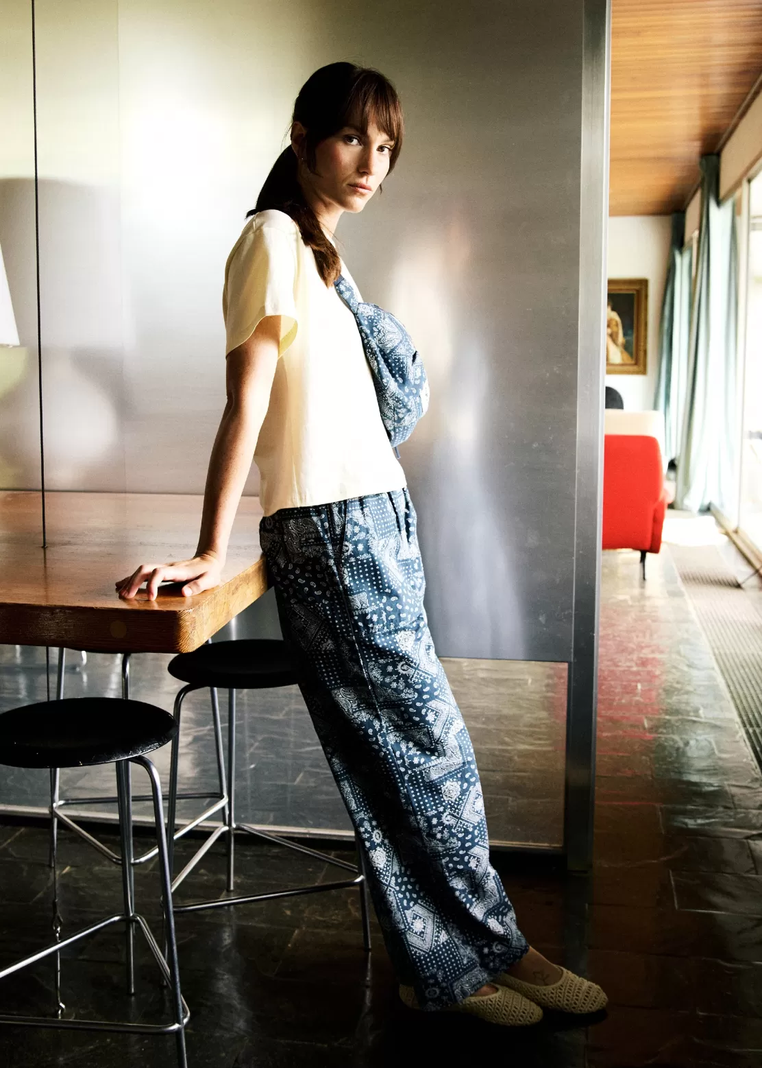FRNCH Pants & Shorts^RANI Pants Blue marin