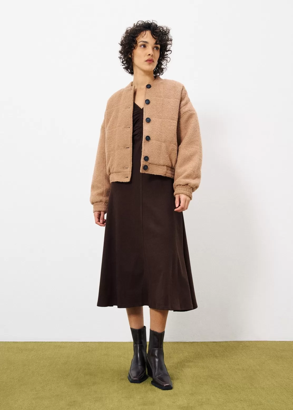 FRNCH Coats & Jackets^SATIA Coat Beige