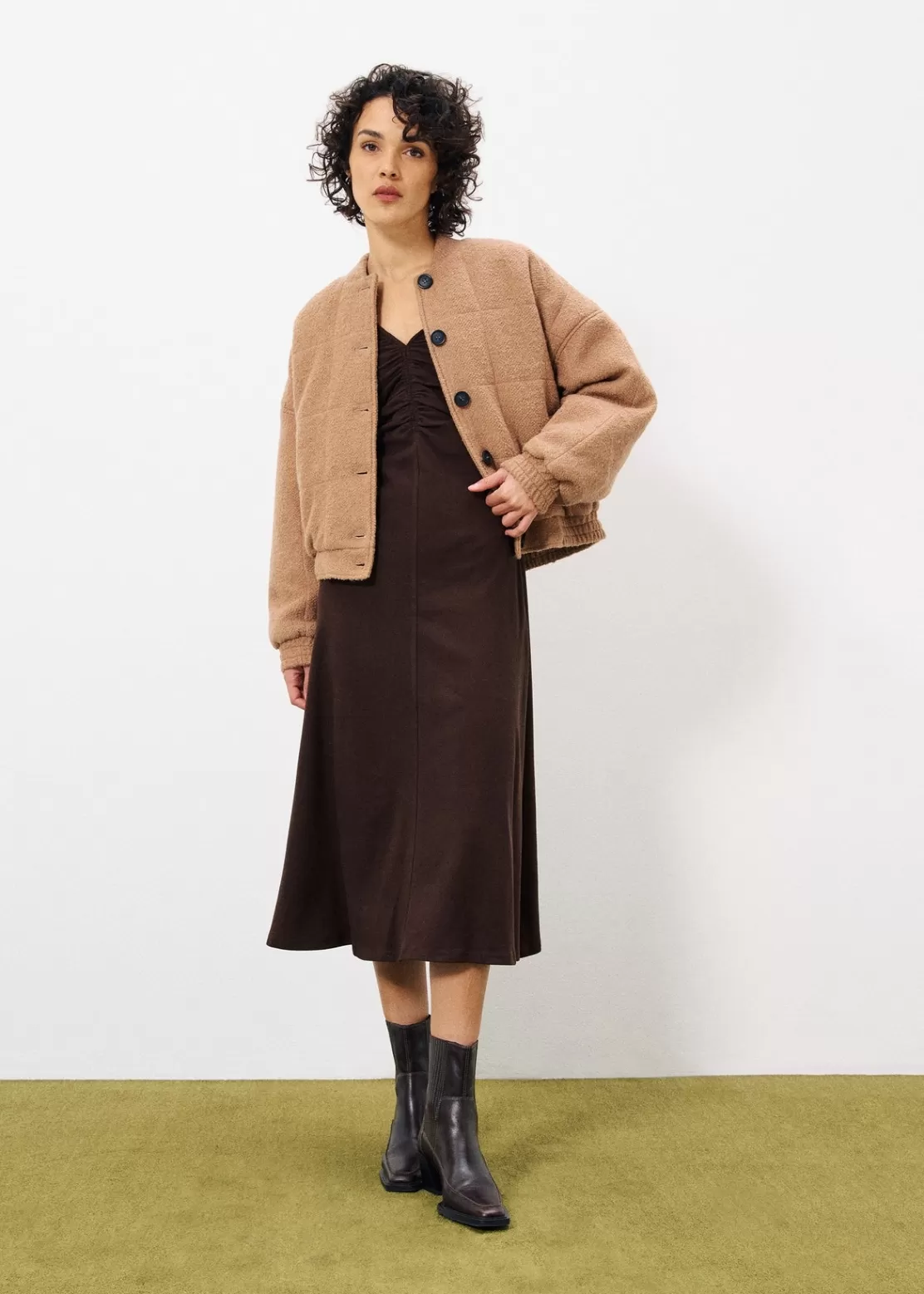 FRNCH Coats & Jackets^SATIA Coat Beige