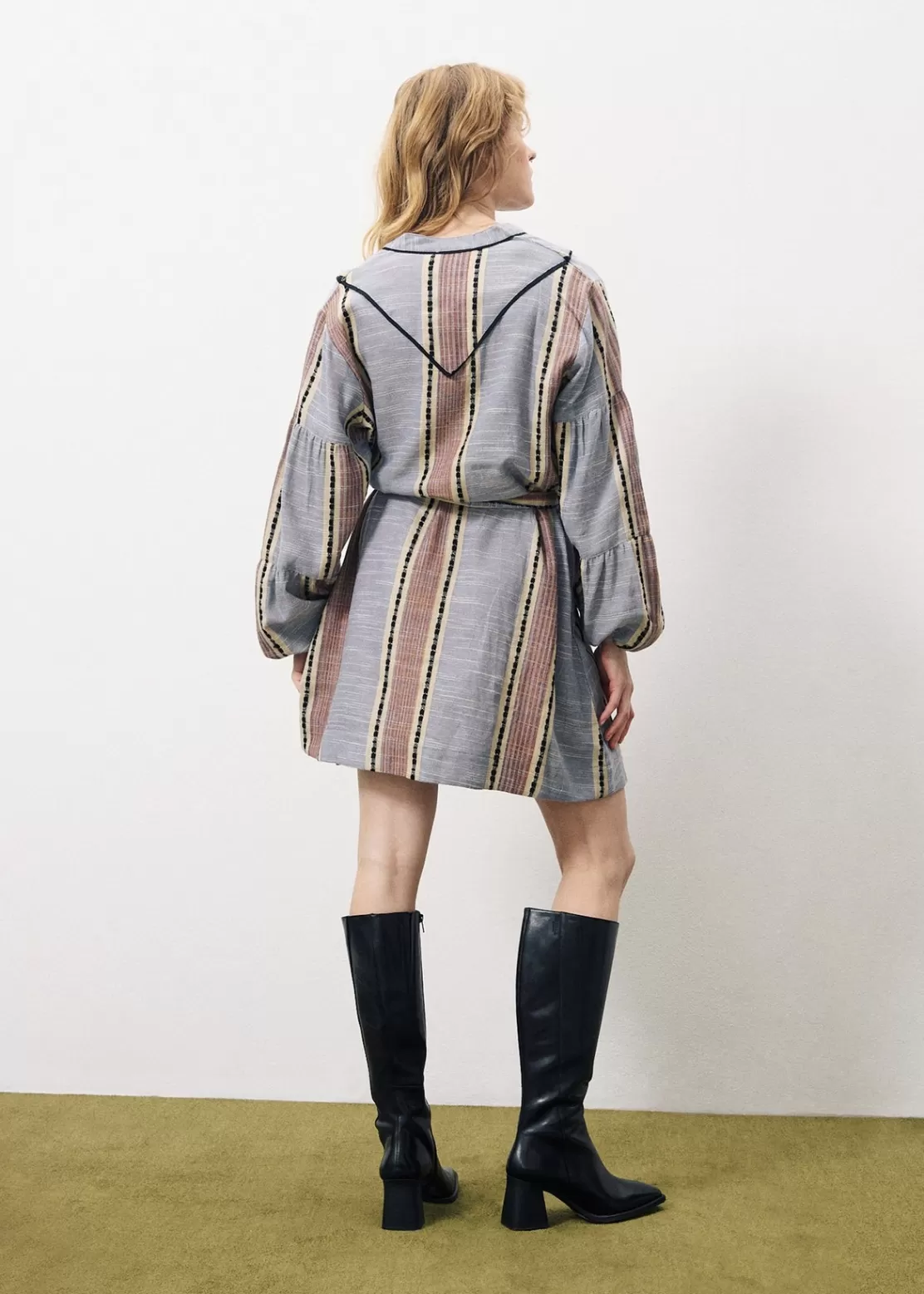 FRNCH Dresses^SORYA Dress Blue