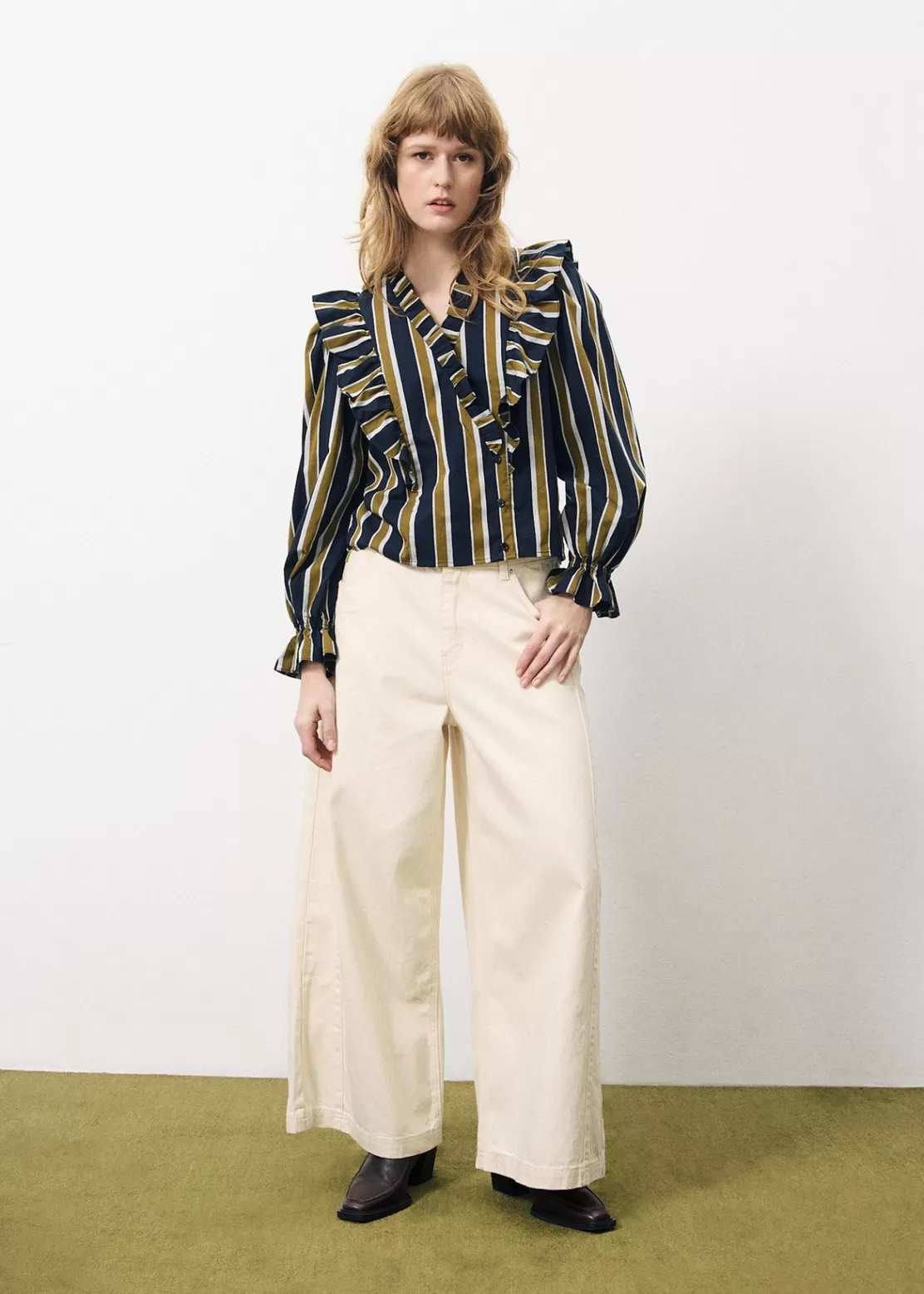 FRNCH Shirts & Tops^TAYA Blouse Blue