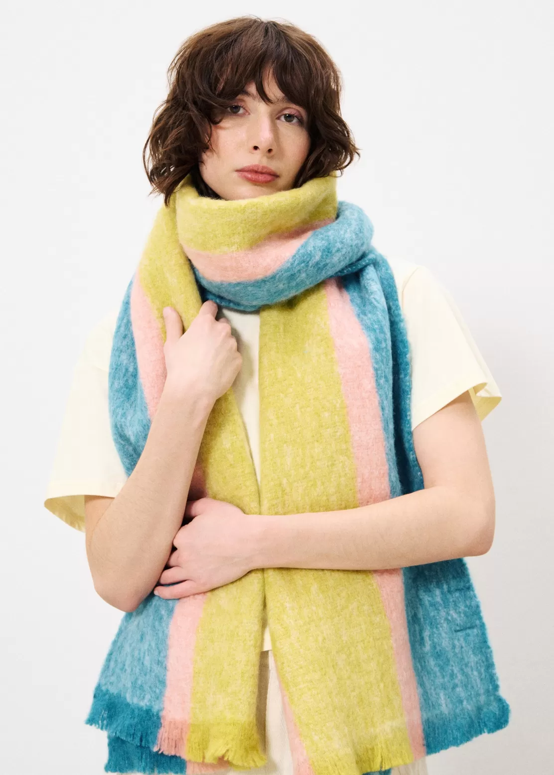 FRNCH Accessories^WINNIE Scarf Blue